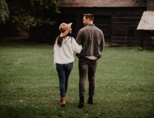 couple walking